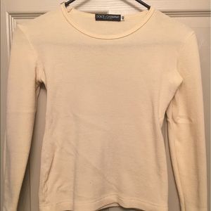 Dolce&Gabbana long-sleeved sweater/shirt